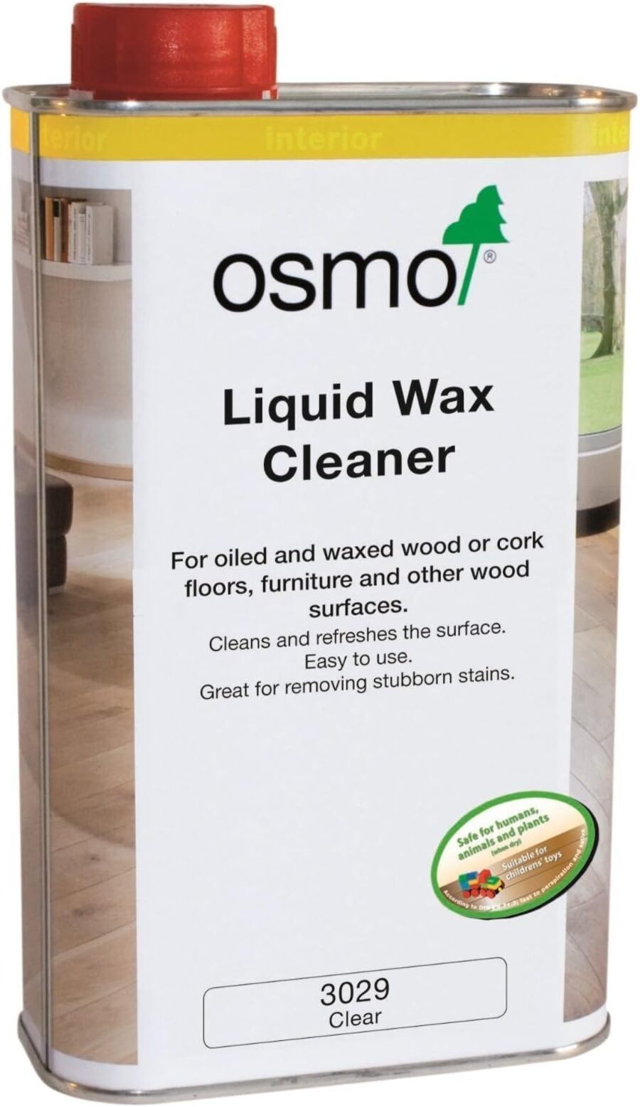 OSMO Liquid Wax Cleaner 3029 – Cura Intensa per Pavimenti in Legno, Sughero e Mobili (circa 80–100 m²)